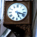 Zegar uliczny w Wgorzynie